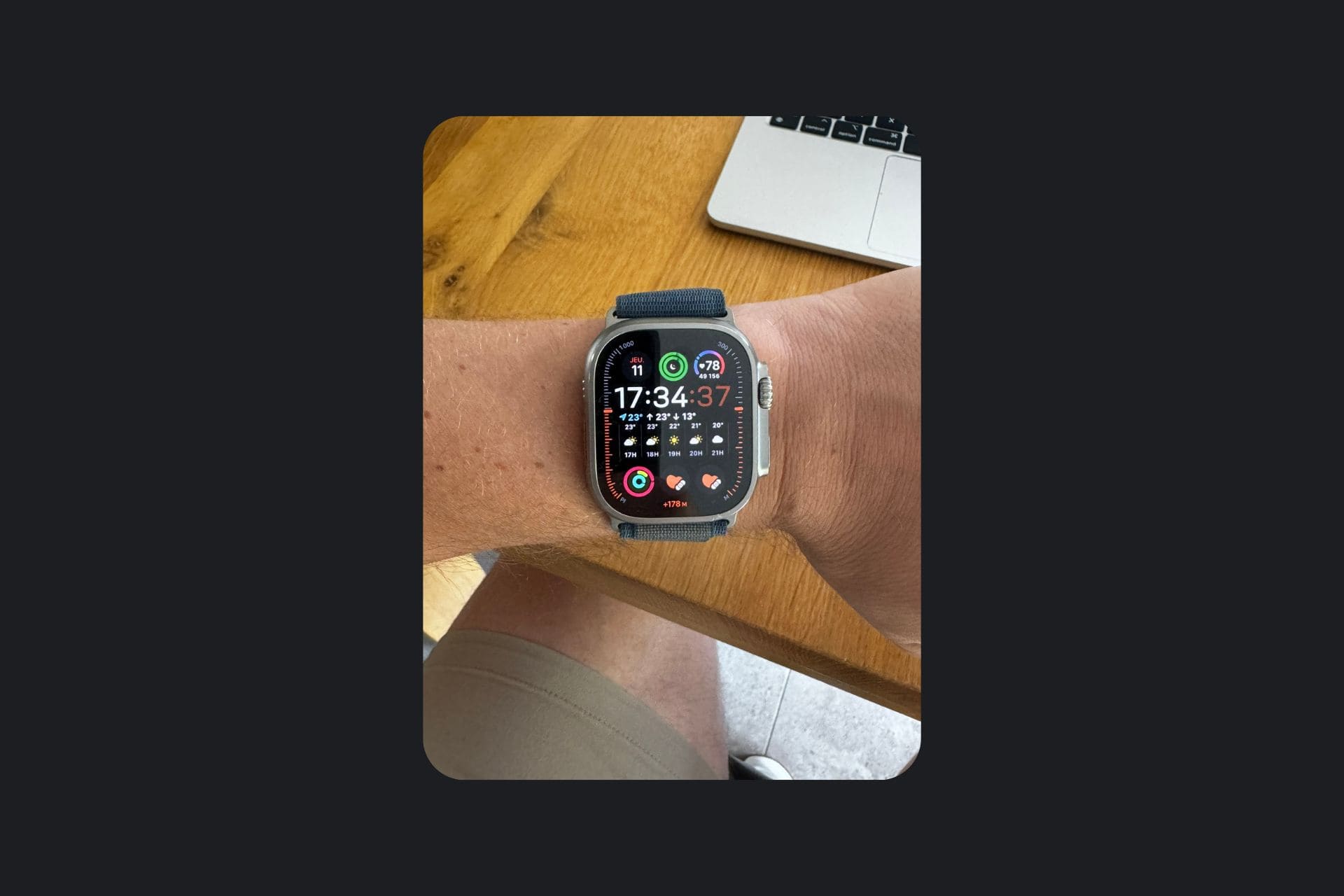 L’Apple Watch Ultra, je me suis trompé